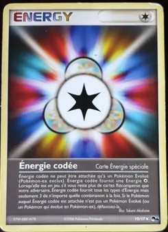 Carte Énergie codée de l'extension POP Série 4, numéro 10/17