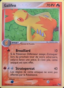 Carte Galifeu de l'extension POP Série 4, numéro 6/17