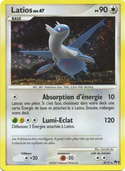 Carte Latios de l'extension POP Série 7, numéro 4/17