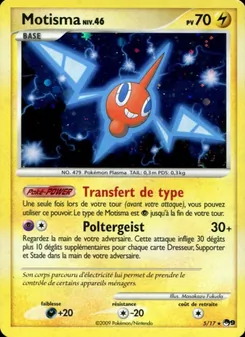 Carte Motisma de l'extension POP Série 9, numéro 5/17