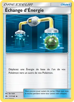 Carte Échange d’Énergie de l'extension Soleil et Lune, numéro 117/149