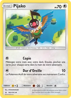 Carte Pijako de l'extension Alliance Infaillible, numéro 162/214