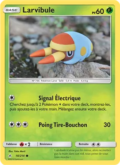 Carte Larvibule de l'extension Alliance Infaillible, numéro 18/214