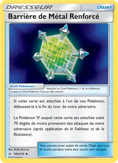 Carte Barrière de Métal Renforcé de l'extension Alliance Infaillible, numéro 180/214