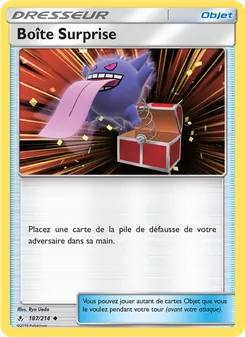 Carte Boîte Surprise de l'extension Alliance Infaillible, numéro 187/214