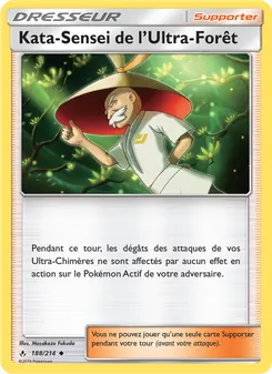 Carte Kata-Sensei de l’Ultra-Forêt de l'extension Alliance Infaillible, numéro 188/214