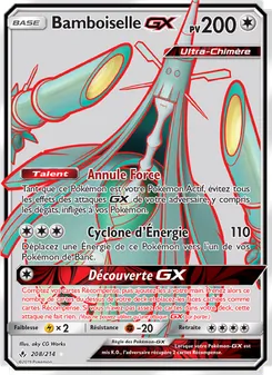 Carte Bamboiselle GX de l'extension Alliance Infaillible, numéro 208/214
