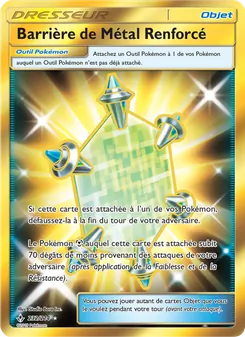 Carte Barrière de Métal Renforcé de l'extension Alliance Infaillible, numéro 232/214