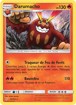 Carte Darumacho de l'extension Alliance Infaillible, numéro 24/214