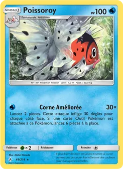 Carte Poissoroy de l'extension Alliance Infaillible, numéro 49/214