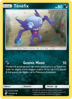 Carte Ténéfix de l'extension Harmonie des Esprits, numéro 133/236