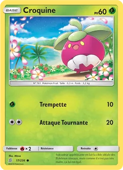 Carte Croquine de l'extension Harmonie des Esprits, numéro 17/236