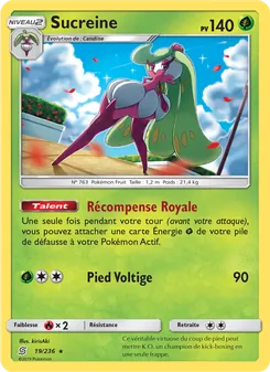 Carte Sucreine de l'extension Harmonie des Esprits, numéro 19/236