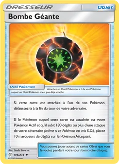 Carte Bombe Géante de l'extension Harmonie des Esprits, numéro 196/236