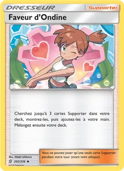 Carte Faveur d’Ondine de l'extension Harmonie des Esprits, numéro 202/236