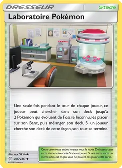 Carte Laboratoire Pokémon de l'extension Harmonie des Esprits, numéro 205/236