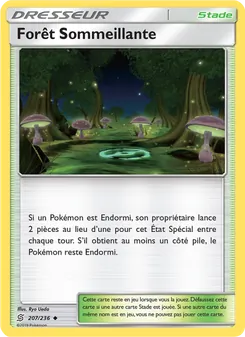 Carte Forêt Sommeillante de l'extension Harmonie des Esprits, numéro 207/236