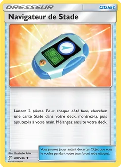 Carte Navigateur de Stade de l'extension Harmonie des Esprits, numéro 208/236