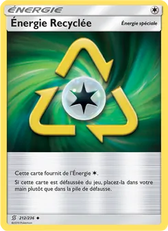 Carte Énergie Recyclée de l'extension Harmonie des Esprits, numéro 212/236