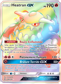 Carte Heatran GX de l'extension Harmonie des Esprits, numéro 238/236