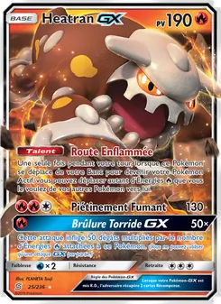 Carte Heatran GX de l'extension Harmonie des Esprits, numéro 25/236