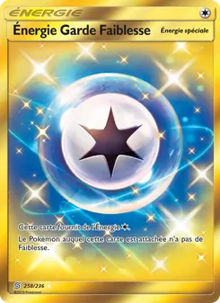 Carte Énergie Garde Faiblesse de l'extension Harmonie des Esprits, numéro 258/236