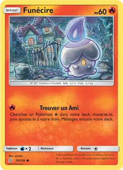 Carte Funécire de l'extension Harmonie des Esprits, numéro 28/236