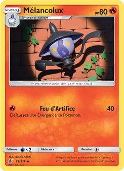 Carte Mélancolux de l'extension Harmonie des Esprits, numéro 29/236
