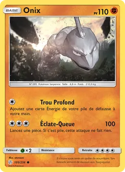 Carte Onix de l'extension Éclipse Cosmique, numéro 105/236