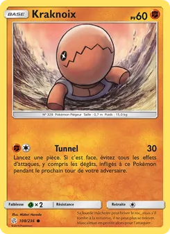 Carte Kraknoix de l'extension Éclipse Cosmique, numéro 108/236