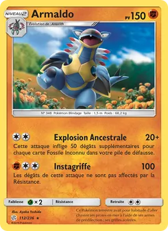 Carte Armaldo de l'extension Éclipse Cosmique, numéro 112/236
