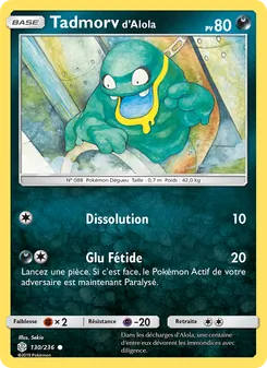 Carte Tadmorv d’Alola de l'extension Éclipse Cosmique, numéro 130/236