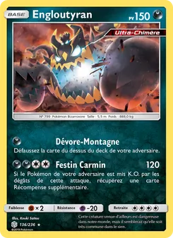Carte Engloutyran de l'extension Éclipse Cosmique, numéro 136/236