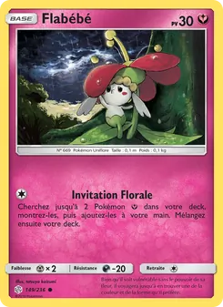 Carte Flabébé de l'extension Éclipse Cosmique, numéro 149/236