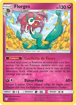 Carte Florges de l'extension Éclipse Cosmique, numéro 152/236