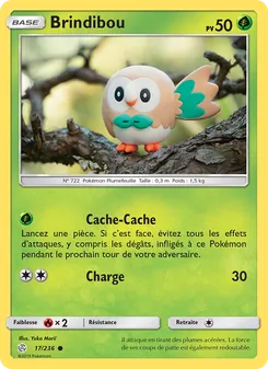 Carte Brindibou de l'extension Éclipse Cosmique, numéro 17/236