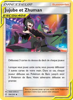 Carte Jujube et Zhuman de l'extension Éclipse Cosmique, numéro 186/236