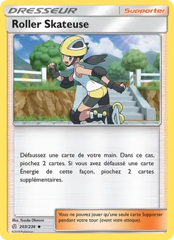Carte Roller Skateuse de l'extension Éclipse Cosmique, numéro 203/236