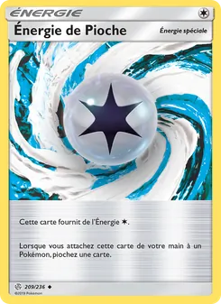 Carte Énergie de Pioche de l'extension Éclipse Cosmique, numéro 209/236