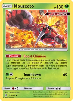 Carte Mouscoto de l'extension Éclipse Cosmique, numéro 21/236
