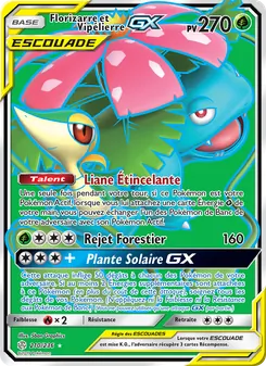 Carte Florizarre et Vipélierre GX de l'extension Éclipse Cosmique, numéro 210/236