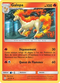 Carte Galopa de l'extension Éclipse Cosmique, numéro 24/236