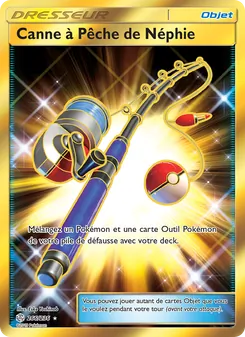 Carte Canne à Pêche de Néphie de l'extension Éclipse Cosmique, numéro 266/236