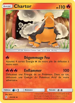 Carte Chartor de l'extension Éclipse Cosmique, numéro 29/236
