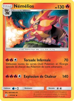Carte Némélios de l'extension Éclipse Cosmique, numéro 37/236