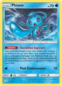 Carte Phione de l'extension Éclipse Cosmique, numéro 57/236