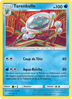 Carte Tarenbulle de l'extension Éclipse Cosmique, numéro 65/236