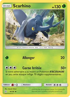 Carte Scarhino de l'extension Éclipse Cosmique, numéro 9/236