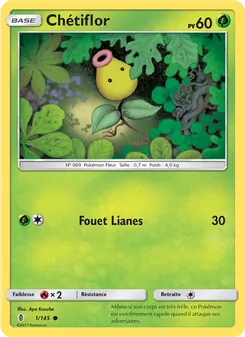 Carte Chétiflor de l'extension Gardiens Ascendants, numéro 1/145