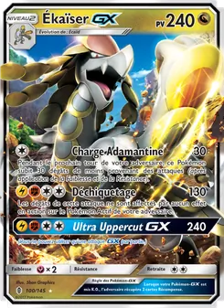 Carte Ékaïser GX de l'extension Gardiens Ascendants, numéro 100/145